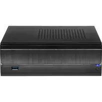 kompiuteris mini korpusas itx - Kompiuterio korpusas Inter-Tech JX-500, juoda - 2 nuotrauka