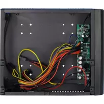 kompiuteris mini korpusas itx - Kompiuterio korpusas Inter-Tech JX-500, juoda - 5 nuotrauka