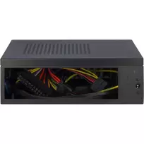 kompiuteris mini korpusas itx - Kompiuterio korpusas Inter-Tech JX-500, juoda - 6 nuotrauka
