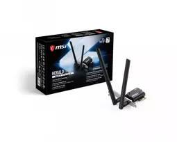 wifi - MSI HERALD BE6500 WiFi 7 PCIe tinklo plokštė - 7 nuotrauka
