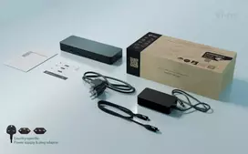 usb c usb c dp - i-tec Thunderbolt 4 Intelligent Dual Display Docking Station Power Delivery 90W 2x DP Video TB AUDIO LAN USB-A 10Gbps USB-C 10 Gbps Kensington lock ,  TB4INTGDUAL4KDOCPD - 6 nuotrauka