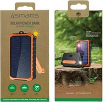 12000mah - 4smarts Prepper Solar Powerbank 12000mAh, pilkas - 2 nuotrauka