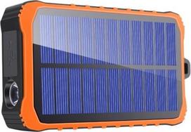 12000mah - 4smarts Prepper Solar Powerbank 12000mAh, pilkas - 4 nuotrauka