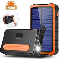12000mah - 4smarts Prepper Solar Powerbank 12000mAh, pilkas - 5 nuotrauka