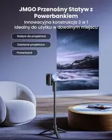 power bank 20000mah - JMGO P0X1, 20000mAh, juodas (black) - 9 nuotrauka