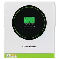 12v inverteris - Qoltec 53863 Off-Grid 1500W 100A 12V MPPT - 3 nuotrauka