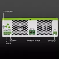 12v inverteris - Qoltec 53863 Off-Grid 1500W 100A 12V MPPT - 6 nuotrauka
