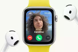 apple watch se - Apple Watch SE 2024 GPS 44mm Midnight (Midnight) M/L - 8 nuotrauka