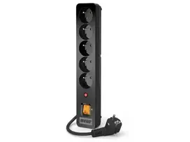 itampos stabilizatorius - Acar Surge Protector X5 5 Outlet Black 3m - 2 nuotrauka