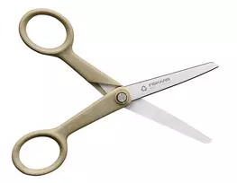 zirkles fiskars - Žirklės Fiskars ReNew, 13 cm, šviesiai ruda (Light Brown) - 2 nuotrauka