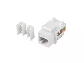 lsa - Lanberg Cat 6 UTP RJ45 - LSA 90° Keystone Module - 6 nuotrauka