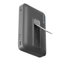 magnetinis power bank 10000 - Cuktech WPB100 10000mAh Qi2 magnetinė išorinė baterija 30W su stovu, juoda - 9 nuotrauka
