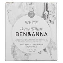 ben anna pasta -  BEN&ANA balinanti dantų pasta su fluoridu WHITE, 100ml - 2 nuotrauka