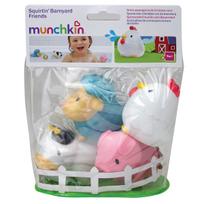 vonios purkstukai - MUNCHKIN vonios žaislų rinkinys 4 vnt Squirtin Barnyard Friends 012000 - 3 nuotrauka