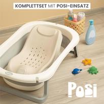 kudikio vonele - Sensillo sulankstoma vonelė Foldi, Pilka (Grey) - 2 nuotrauka