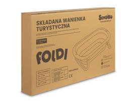 kudikio vonele - Sensillo sulankstoma vonelė Foldi, Pilka (Grey) - 9 nuotrauka