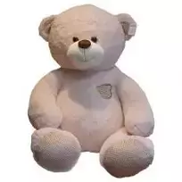 pliusiniai meskiukai - Pliušinis žaislas Tulilo Oktawian Teddy Bear 9176, kreminė, 75 cm - 3 nuotrauka