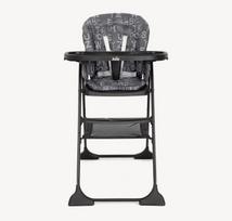 maitinimo kedute joie mimzy - JOIE maitinimo kėdutė MIMZY SNACKER, ABC Charcoal - 5 nuotrauka