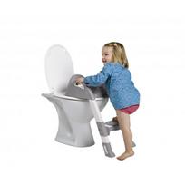 tualeto sedyne - Tualeto sėdynė su laipteliu Thermobaby Kiddyloo,Grey Charme - 4 nuotrauka