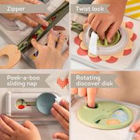 zaislu pultelis - Taf Toys Snap 'n Learn veiklos lenta mokomasis žaislas 18 m+ - 11 nuotrauka
