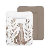 vystymo stalas - CebaBaby Basic Clever Otter, 70 cm x 50 cm, rudas/baltas (Brown/White) - 2 nuotrauka
