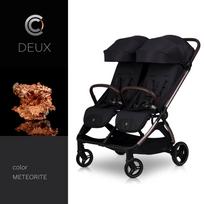vezimelis dvynukams - Sportinis vežimėlis dvynukams Cavoe Deux, meteorite - 18 nuotrauka