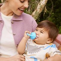 maisto maitintuvas - MUNCHKIN silikoninis maitintuvas Baby Food Feeder 4m+ 011492 - 4 nuotrauka