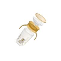 vaikiski - AKUKU neišsiliejantis puodelis 360°, 240 ml, Geltona (Yellow) - 4 nuotrauka