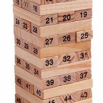jenga - Medinis stalo žaidimas JENGA - 3 nuotrauka