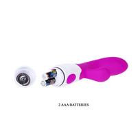 vibratorius klitor - ﻿Vibratorius Rabbit Pretty Love Snappy, violetinis - 4 nuotrauka