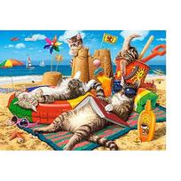 puzzle castorland - Castorland Summer Vibes 030460, 300 det. - 2 nuotrauka