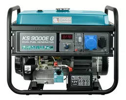 duju generatorius - Könner & Söhnen KS 9000E G - 4 nuotrauka