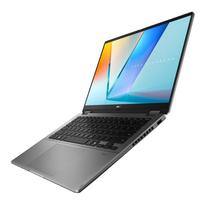 intel core ultra 5 - Asus Vivobook 14 Flip TP3407SA-SG146W Ultra 5 226V, 16 GB, 512 GB, 14", Intel Arc Graphics, Pilkas (Grey) - 8 nuotrauka