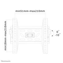 24 tv - NewStar LCD/LED/Plasma 22-40" wall mount - fixed - 50 kg - 2 nuotrauka