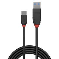 usb 3.2 type c - Lindy Black Line USB To USB Type-C Cable 1m Black - 2 nuotrauka
