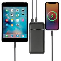 power bank 20000mah 22.5w - RIVACASE VA2102, 20000mAh, 22.5W, juodas - 7 nuotrauka