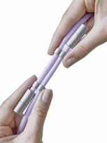 60w type c - CABLE USB-C TO USB-C 1.65M/LANYARD PURPLE 7991003 INTENSO - 10 nuotrauka