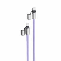 60w type c - CABLE USB-C TO USB-C 1.65M/LANYARD PURPLE 7991003 INTENSO - 14 nuotrauka