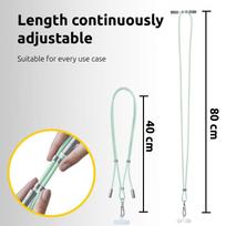 60w type c - CABLE USB-C TO USB-C 1.65M/LANYARD GREEN 7991007 INTENSO - 4 nuotrauka