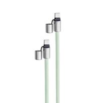 60w type c - CABLE USB-C TO USB-C 1.65M/LANYARD GREEN 7991007 INTENSO - 16 nuotrauka