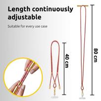 usb type c laidas 2 m - CABLE USB-C TO USB-C 1.65M/LANYARD N. MIX 7991005 INTENSO - 5 nuotrauka