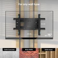 televizoriaus stovas laikiklsi tv stovas - TV SET ACC WALL MOUNT/40-75"/BLACK M7L-B ONKRON - 7 nuotrauka