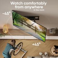 televizoriaus stovas laikiklsi tv stovas - TV SET ACC WALL MOUNT/42-120"/BLACK M10-B ONKRON - 2 nuotrauka
