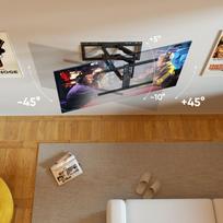 50 coliu televizoriai - TV SET ACC WALL MOUNT /32-90"/BLACK SM6L-B ONKRON - 2 nuotrauka