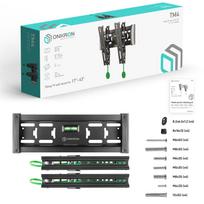 televizoriaus stovas laikiklsi tv stovas - TV SET ACC WALL MOUNT /17-43"/BLACK TM4-B ONKRON - 2 nuotrauka