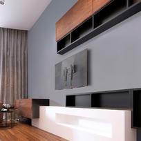 televizoriaus stovas laikiklsi tv stovas - TV SET ACC WALL MOUNT /17-43"/BLACK TM4-B ONKRON - 4 nuotrauka
