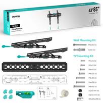 televizoriaus stovas laikiklsi tv stovas - TV SET ACC WALL MOUNT /43-85"/BLACK TM6-B ONKRON - 4 nuotrauka