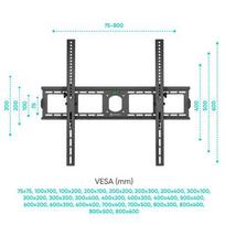 telefono stovas - TV SET ACC WALL MOUNT/55-100"/BLACK UT4-B ONKRON - 3 nuotrauka