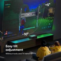 televizoriaus stovas laikiklsi tv stovas - TV SET ACC WALL MOUNT/60-110"/BLACK UT12-B ONKRON - 7 nuotrauka
