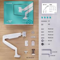32 inch monitor - MONITOR ACC WALL MOUNT/13-32" WHITE G100-W ONKRON - 2 nuotrauka